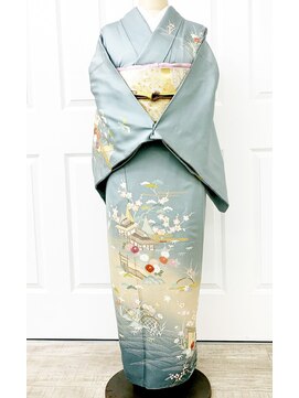 プレスト ベル 三宮 駅前店(Presto belle) 【プレストベル】訪問着レンタル　F-001