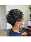 無造作スパイキーショート爽やか束感モテ髪【カミケン清明店】