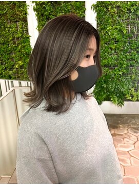 ジルブラン 横浜関内(JIL BLAN) ハイライトバレイヤージュダブルカラーケアプリーチ30代40代