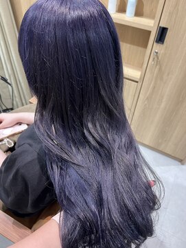 テラスヘア 新潟駅南(TERRACE hair) 【艶髪】ラベンダーブルー