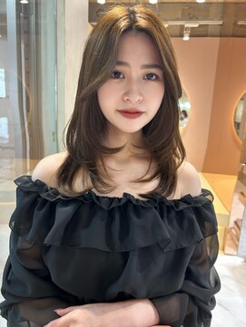 グロー 大宮(GLROW) 韓国　ザクザクレイヤー　髪質改善　顔周り　haruhi 大宮