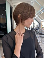 ロンドワン 三宮元町(Lond one)&nbsp;ボブ/切りっぱなしボブ/タッセルボブ/ダークグレー/ミニボブ