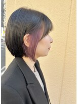 ニコトランク(nico trunk)&nbsp;【nico□trunk】ボブ×インナーカラー