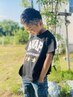 最上指名キッズカット￥3300