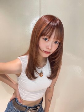 フォルテ 中田店 顔周りレイヤーカット