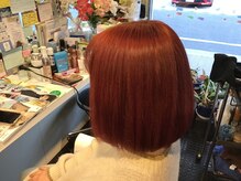 ヘアー ラボ ココ(HAIR LABO COCO)の雰囲気（ダブルブリーチ後カラー(カシス)。【ショートの方限定】）