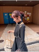 10日後の色落ち&お呼ばれアレンジ
