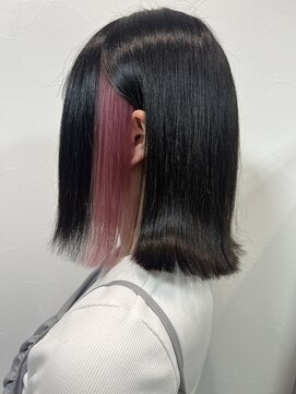 ウシワカマルエムティードット(USHIWAKAMARU MT.) イヤリングカラー×ピンク