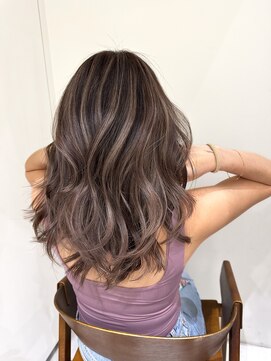 ジルブラン 錦糸町(JIL BLAN) ハイライトバレイヤージュダブルカラー20代30代40代グレージュ