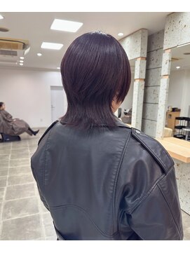 シンス(Since) ウルフ/ショートウルフ/暖色/レッドカラー/骨格補正/ストレート