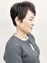 モリオ(morio)&nbsp;＊ひし形大人ショートかっこいいクールショート前髪30代40代2