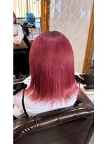 ヘアーアトリエ ラフェル(hair atelier Rafel)&nbsp;ベリーピンクカラー
