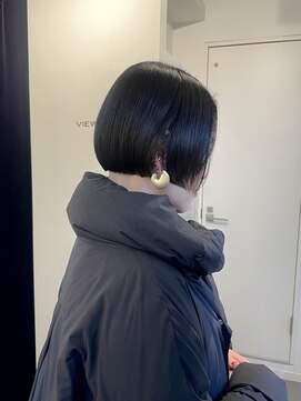 ビューズ(VIEWS) ミニボブ/黒髪ボブ/暗髪/透明感/バイカルテ[表参道]