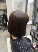 前下がりボブ