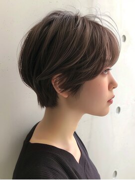 アルトリスト(Altruist Aging×HAIR&SPA) ☆イメチェンピンクベージュアンブレラカラー前髪クールショート