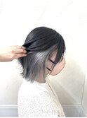 インナーカラー☆シルバーグレージュ