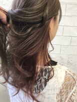 ロックス ヘアー ギャラリー(Rocks hair gallery)&nbsp;【大人かわいいインナーカラー・ピンク】