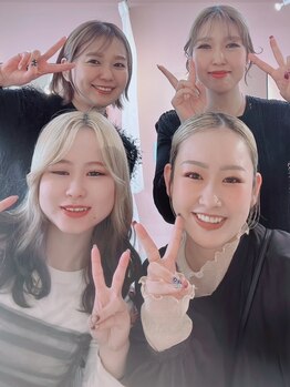 スリーバイエイム(03 eim)の写真/【横川駅北口1分】女性スタイリストのみ在籍◆女の子が憧れる可愛いがつまったプライベートサロン☆