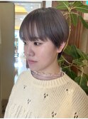マッシュショー ハイトーンショート ホワイトグレージュ