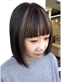 アクセサリーカラー/アクセントカラー/ナチュラル/ブラウン