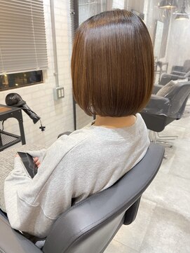 ジーナ 福岡天神(Zina) [Zina福岡天神]ボブ/ワンカール/簡単スタイリング/前髪/似合わせ