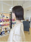 切りっぱなしボブ