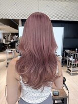 アフロート ギンザ(AFLOAT GINZA) AFLOAT銀座 レイヤーカット×ピンクベージュ