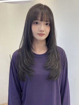 ユー(yew) ミディアムレイヤーカット/ウルフレイヤーカット/顔まわりカット