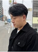 MEN'SHAIRウルフカルマパーマメンズショートイージーパーマ