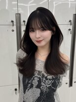 アマトウキョウスマートサロン(AMA TOKYO×Smart Salon) くびれレイヤー/顔まわりカット/レイヤーカット/小顔ヘア