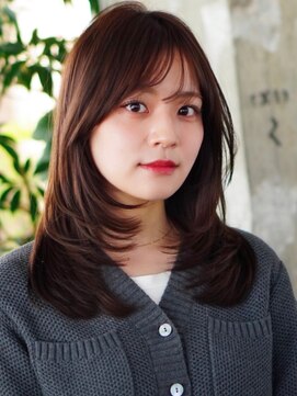 アマトウキョウ 表参道(AMA TOKYO) ２0代30代40代/レイヤーカット/大人韓国ヘア/顔まわりカット