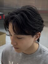 フィフスパーク(fifth PARK)&nbsp;フェザーパーマニュアンスパーマセンターパート渋谷