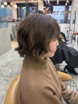 ロンドアジュール 横浜(Lond azur) ココアベージュ/小顔/オリーブグレー/髪質改善/縮毛矯正/横浜