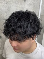 メルシー トータル ブランディング サロン(merci TOTAL BRANDING SALON) メンズ波巻パーマ 刈り上げマッシュスパイラルパーマ