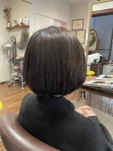 ステップ ヘア(step hair)&nbsp;縮毛矯正×ボブ