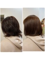 ノムラ理美容室&nbsp;広がって収まりにくい髪もミネラルとケラチンでツヤサラに☆
