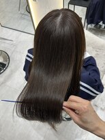ジーナ 吉塚(Zina)&nbsp;艶髪 ダークグレージュ【福田れん】吉塚美容室 髪質改善 透明感