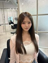 マーシュ 梅田(marshu)&nbsp;ブリーチなし/オリーブブラウン/吉岡Style