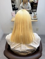 エムタニグチイプセ(M.TANIGUCHI ipse)&nbsp;リタッチで繋げるブロンド