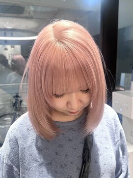 アース 高円寺店(HAIR & MAKE EARTH) ペールピンク〔@x__xrn03 〕