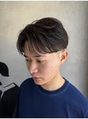 ナチュラルセンターパート/刈り上げ/毛流れ/ショート