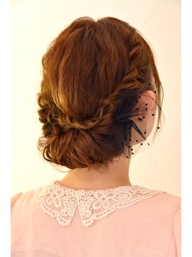 ヘアーデザイン ミヤビ 広尾(HAIR DESIGN MIYABI) ツイストギブソンタック