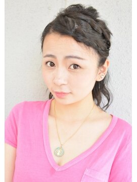 ミューズ 塩釜口店(MUSE) ~muse塩釜口~あみこみハーフアップby高瀬