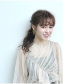 【freera阿部】無造作カール ポニーテールアレンジ