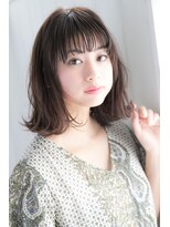 【東 純平】大人かわいい ラフ 小顔 外ハネボブ