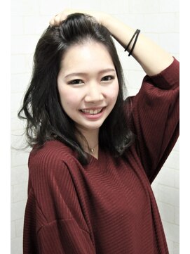 マティーナ ヘアー 池袋(Matina hair) 【伸ばしかけにもバッチリ☆グレージュロブ】