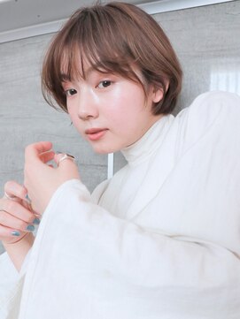 アルバム 渋谷パルコ(ALBUM) ナチュラルショートスタイル_厚めバングローライト_7060