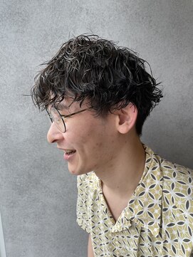 ヘアサロンM 新宿 マッシュスパイラルパーマ