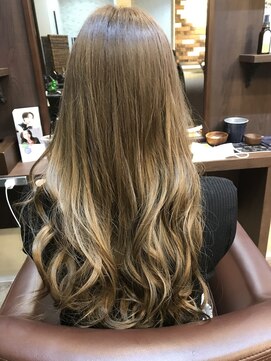 ヘアーメイク バレンタイン(hair make valentine) グレージュハイライト