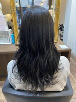 バブー バイ ビューティービースト アカデミー 福岡店(ba-boo)&nbsp;グレーブラック×ロング